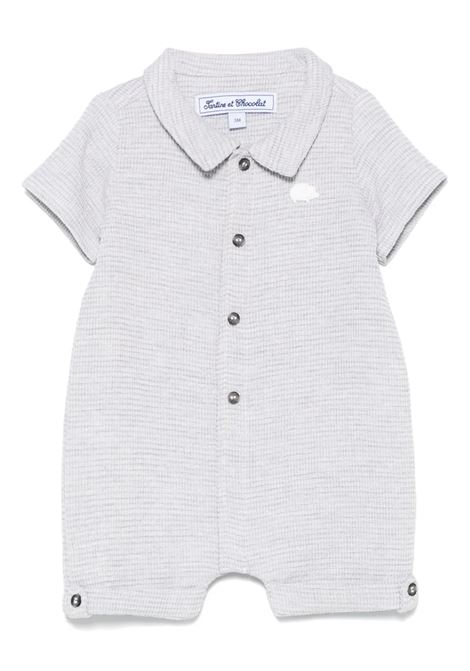 Knitted Towelling Sleepsuit TARTINE ET CHOCOLAT | CA3310120